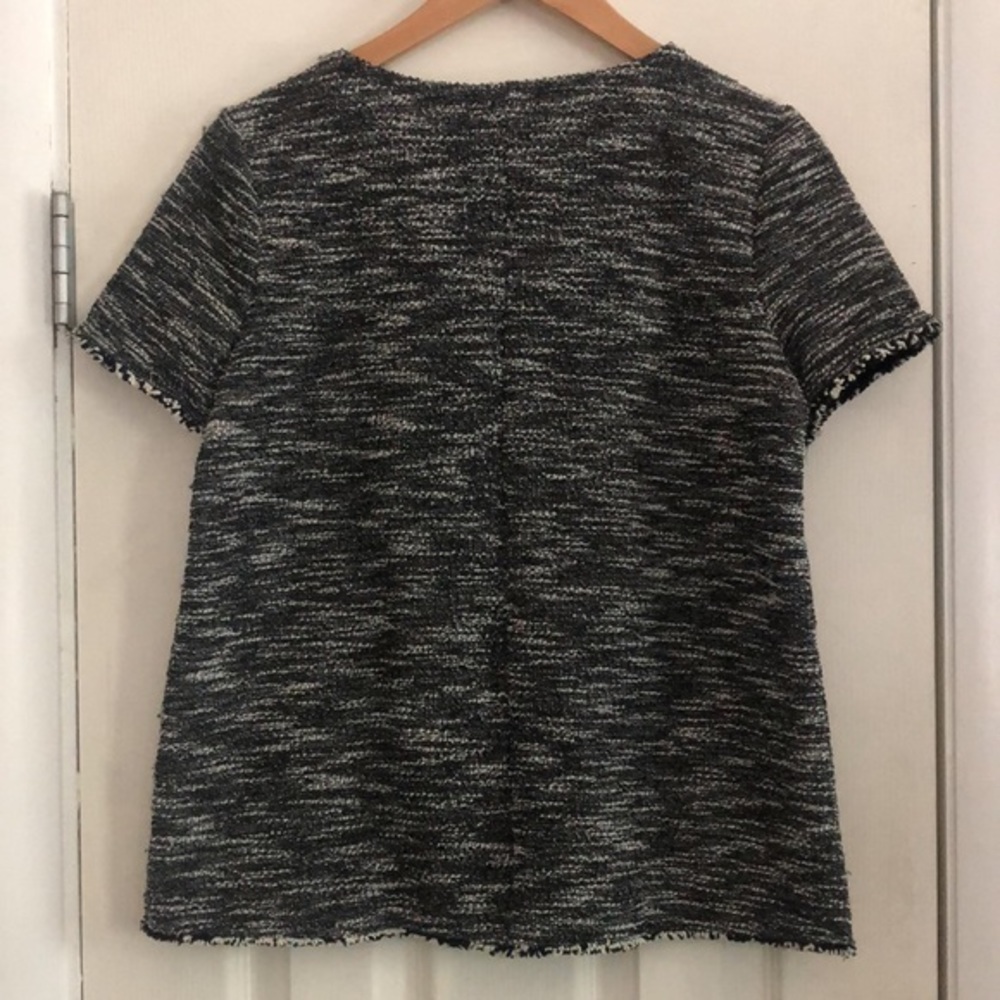 Ann Taylor Factory boucle tweed top - Picture 5 of 5